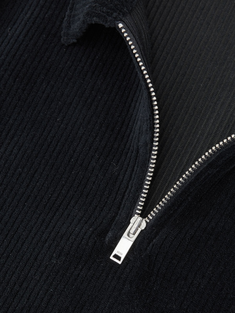 Reiss Navy Blue Bert Polo Shirt - Image 4 of 4 Reiss Navy Blue Bert Polo Shirt - Image 4 of 4