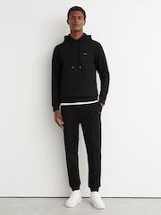 Reiss Black Mantel Hoodie - Image 3 of 6
