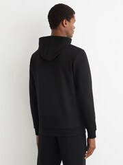 Reiss Black Mantel Hoodie - Image 5 of 6