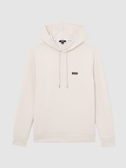Reiss Off White Mantel Hoodie - Image 2 of 7