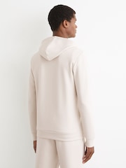 Reiss Off White Mantel Hoodie - Image 6 of 7