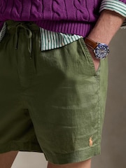 Polo Ralph Lauren Garden Trail Prepster Linen Shorts - Image 4 of 5