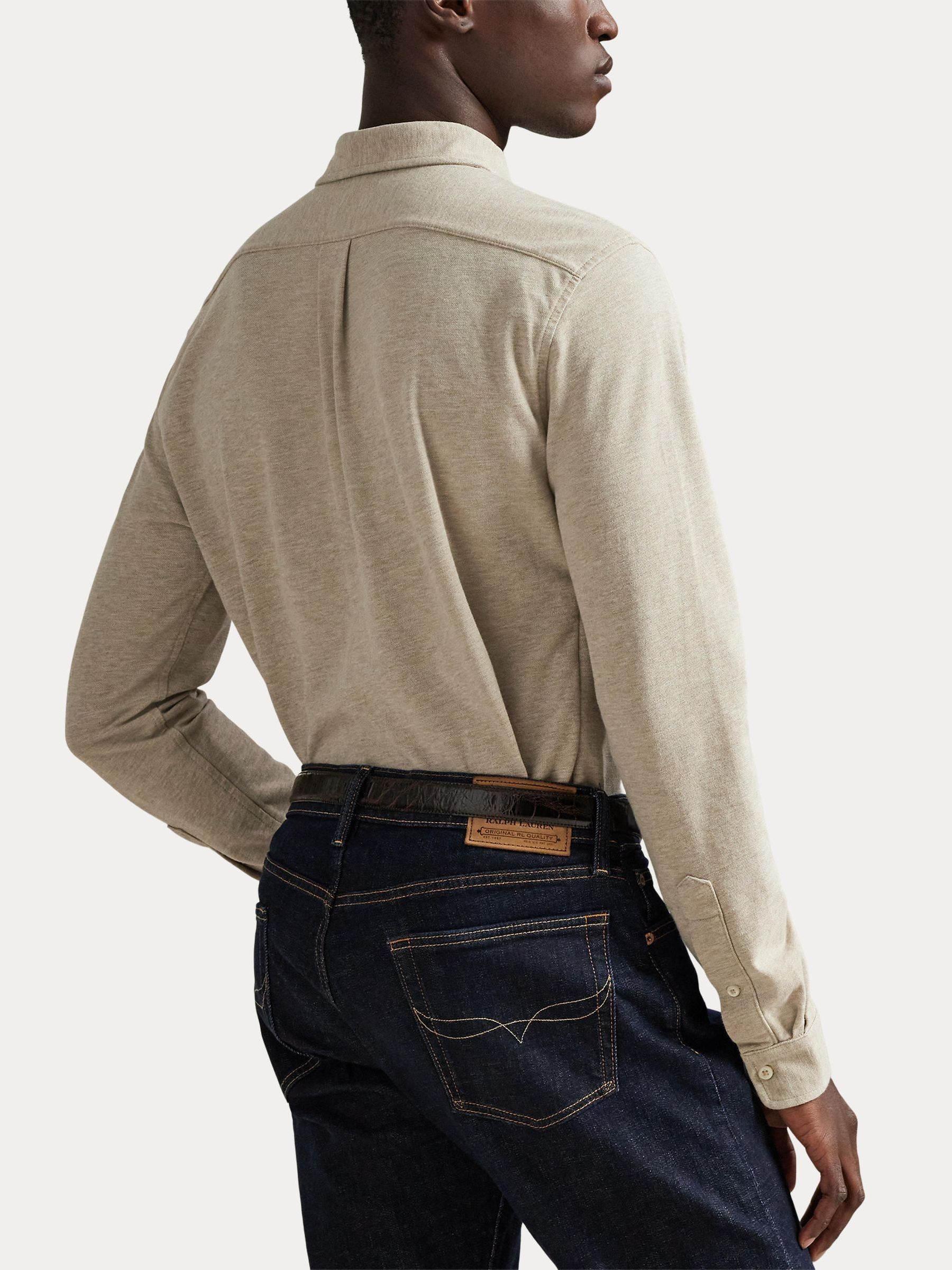 POLO RALPH LAUREN フェザーウェイトメッシュシャツ　ブラック Next：日本 Polo Ralph Lauren カスタムフィット フェザーウェイト