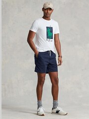 Polo Ralph Lauren Newport Navy Prepster Linen Shorts - Image 12 of 13