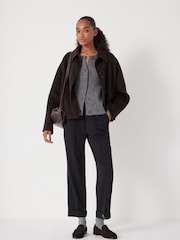 Hush Black Slim Pull On Suit Trousers - Image 2 of 5