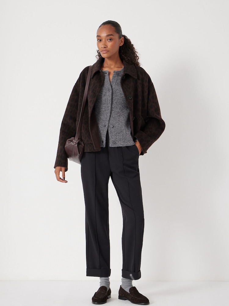 Hush Black Slim Pull On Suit Trousers - Image 2 of 5 Hush Black Slim Pull On Suit Trousers - Image 2 of 5