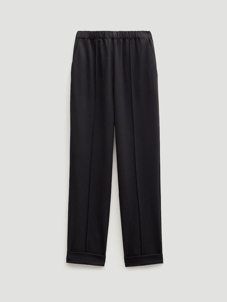Hush Black Slim Pull On Suit Trousers - Image 5 of 5 Hush Black Slim Pull On Suit Trousers - Image 5 of 5