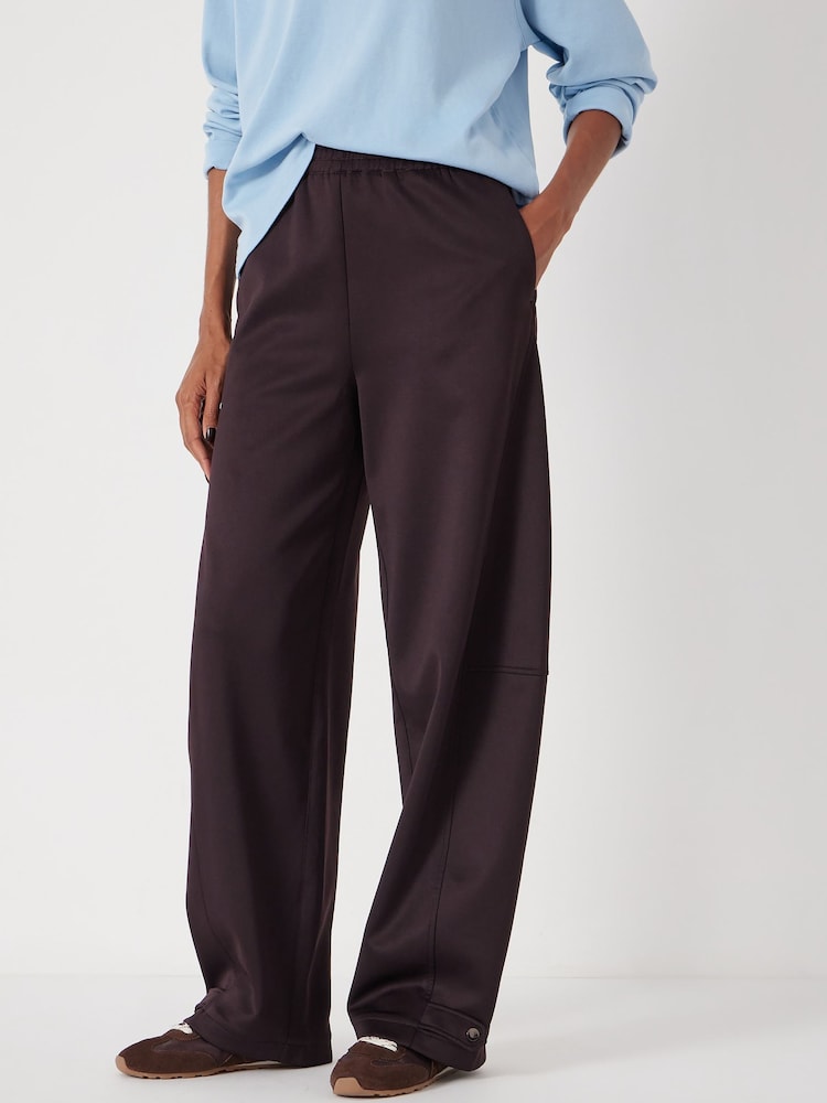 Hush Brown Barrell Leg Joggers - Image 1 of 7
