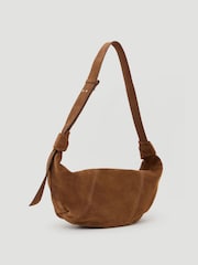 Hush Oversized Suede Crescent Bag - Slika 2 iz 5
