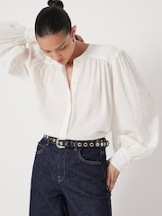 Hush Cream Puff Sleeve Blouse - Image 1 of 4