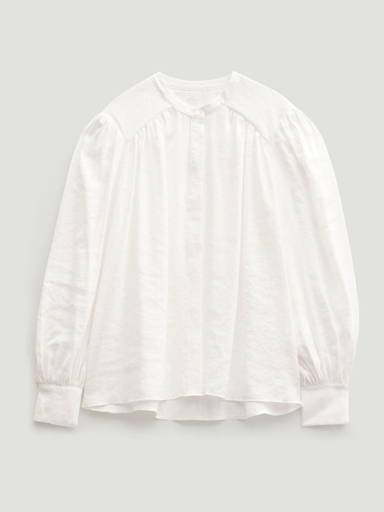 Hush Cream Puff Sleeve Blouse - Image 4 of 4 Hush Cream Puff Sleeve Blouse - Image 4 of 4
