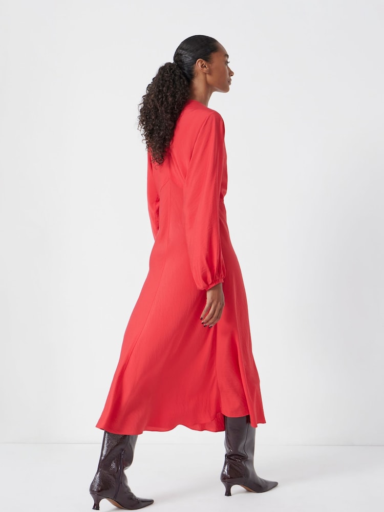 hush red dress Buy Hush Red Grace V-Neck Long Sleeve Dress from Next USA