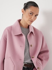 Hush Pink Pure Wool Double Faced Jacket - Image 1 of 4