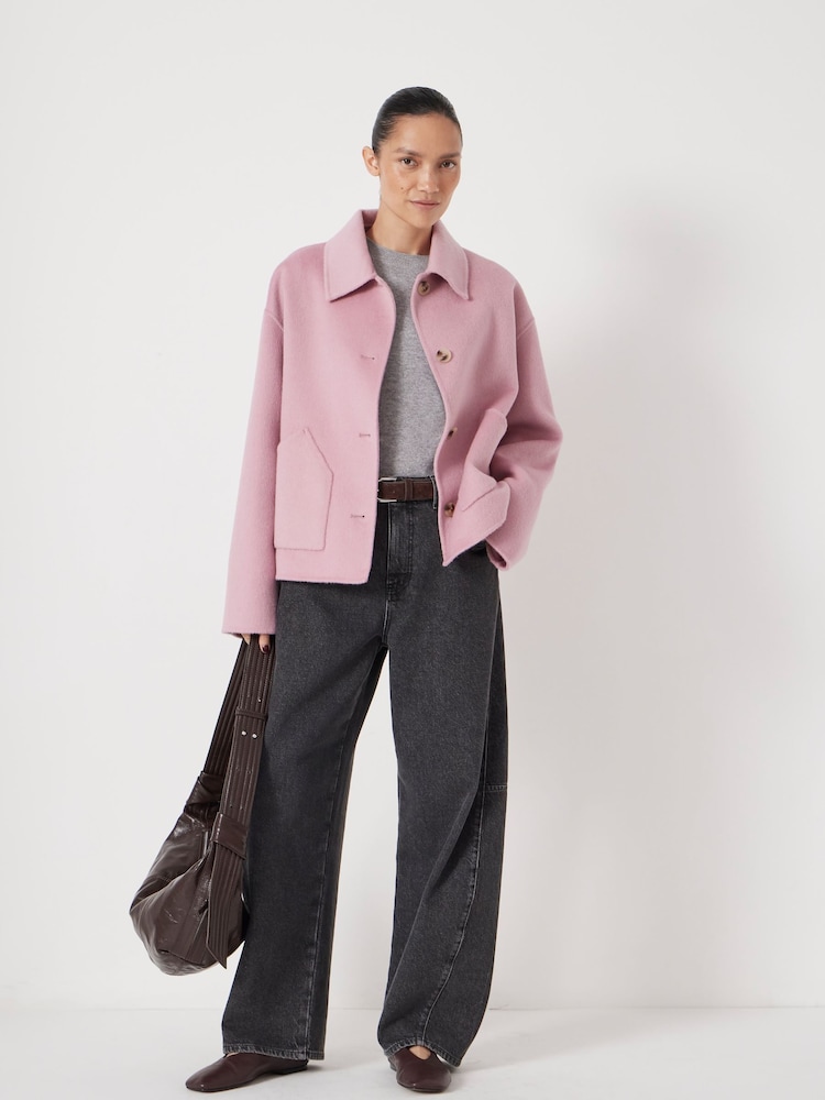 Hush Pink Pure Wool Double Faced Jacket - Image 2 of 4