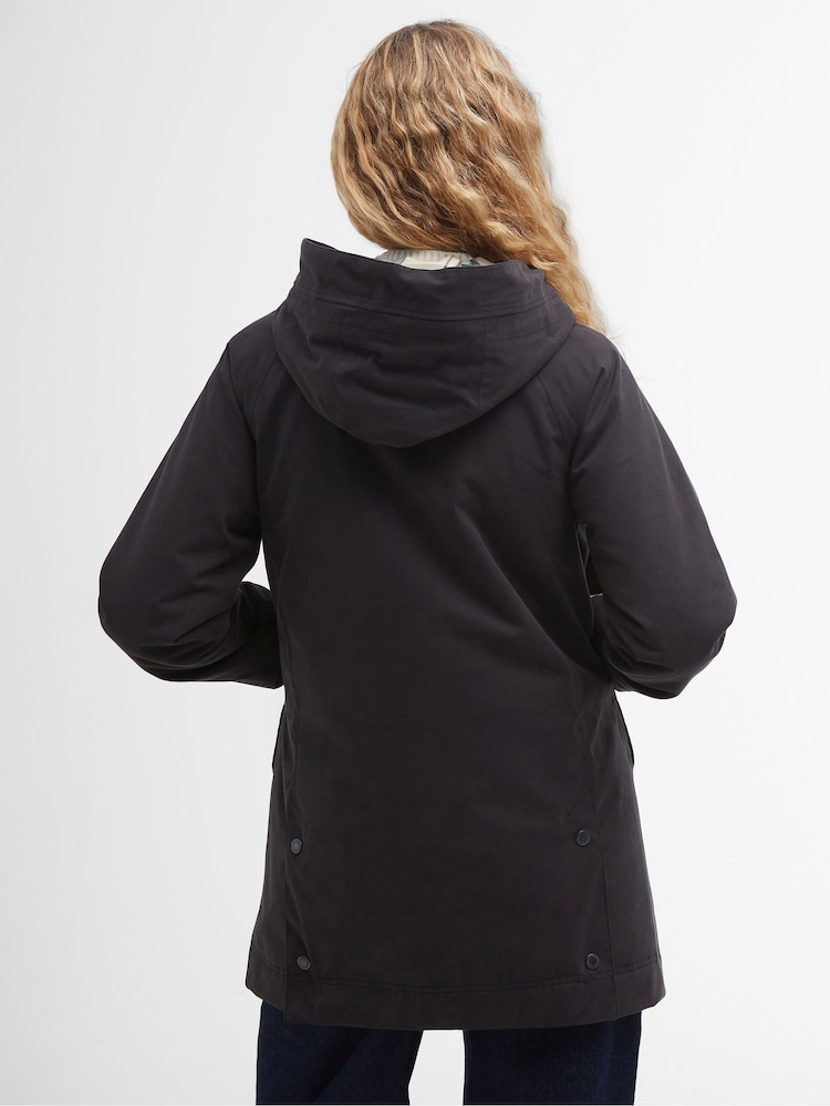 Barbour® Black Winter Beadnel Coat - Image 2 of 7 Barbour® Black Winter Beadnel Coat - Image 2 of 7