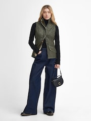 Barbour® Green Cavalry Gilet - Image 1 of 3