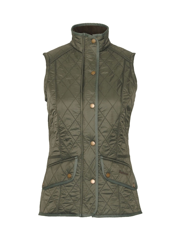 Barbour® Green Cavalry Gilet - Image 8 of 8