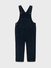 Mango Blue Long Corduroy Dungaree - Image 4 of 5