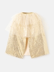 Mango Gold Cape Princess Poncho - Image 2 of 3