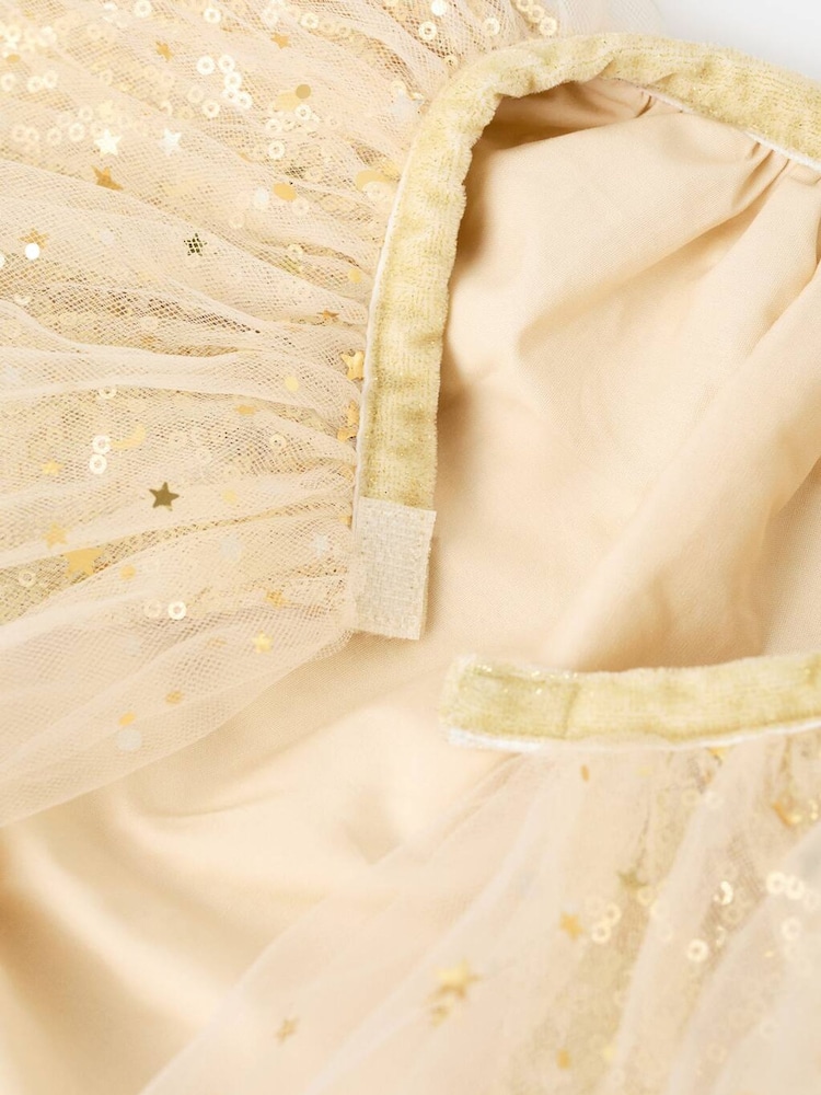 Mango Gold Cape Princess Poncho - Image 3 of 3 Mango Gold Cape Princess Poncho - Image 3 of 3