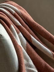 Gallery Home Nutmeg Mira Abstract Throw - Image 2 of 6