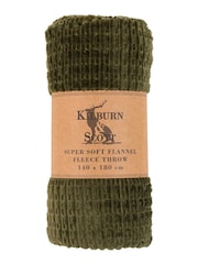 Gallery Home Olive Winslow Flannel Throw - Image 7 of 7