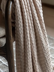 Gallery Home Taupe Winslow Flannel Throw - Image 2 of 7