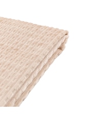 Gallery Home Taupe Winslow Flannel Throw - Image 6 of 7