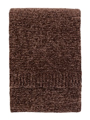 Gallery Home Brown Deco Luxe Chunky Throw - Image 4 of 6