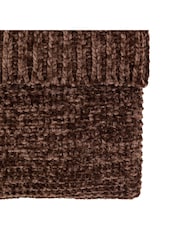 Gallery Home Brown Deco Luxe Chunky Throw - Image 5 of 6