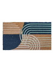 Gallery Home Blue Nevada Arch Coir Doormat - Image 5 of 6