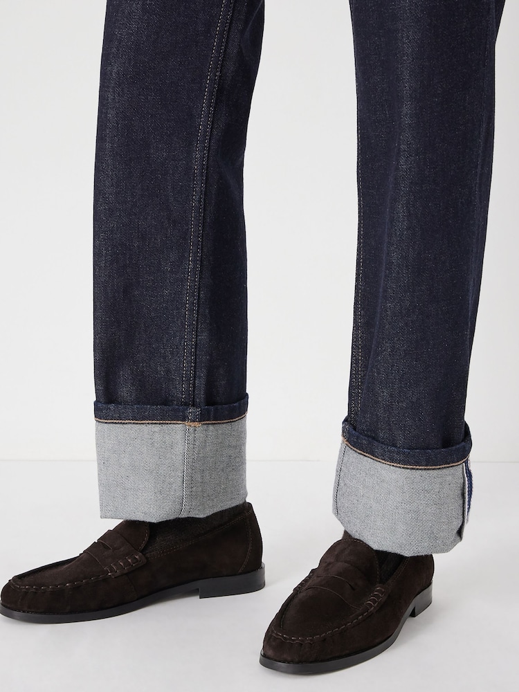 Hush Brown Suede Loafers - Image 1 of 6 Hush Brown Suede Loafers - Image 1 of 6