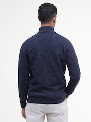 Barbour® Blue Essential Tisbury Half Zip Jumper - Image 3 of 7