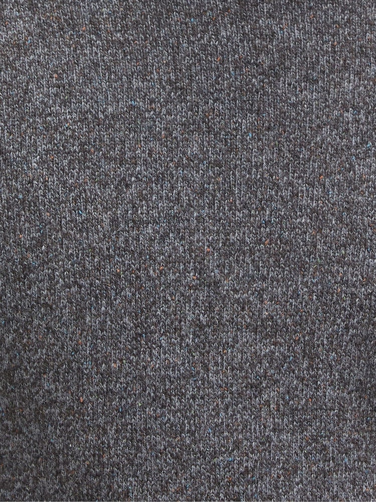 Barbour® Grey Essential Tisbury Crew Neck Fog Jumper - Image 8 of 8