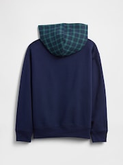 Marineblau - Gap – lässiger Hoodie mit Logo (4 13 J.) - Bild 2 von 2