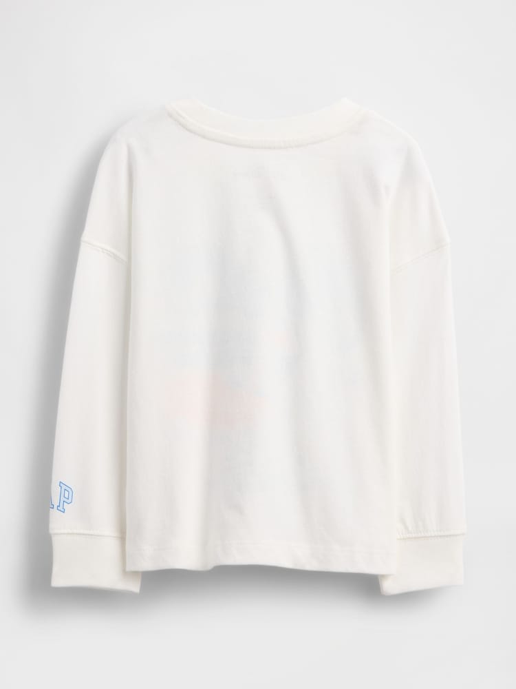 Gap White Olaf Frozen Disney Long Sleeve Christmas T-Shirt (6mths-5yrs) - Image 2 of 2 Gap White Olaf Frozen Disney Long Sleeve Christmas T-Shirt (6mths-5yrs) - Image 2 of 2