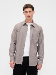 Gap Burgundy Red Oxford Button Down Shirt - Image 1 of 4