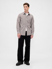 Gap Burgundy Red Oxford Button Down Shirt - Image 3 of 4