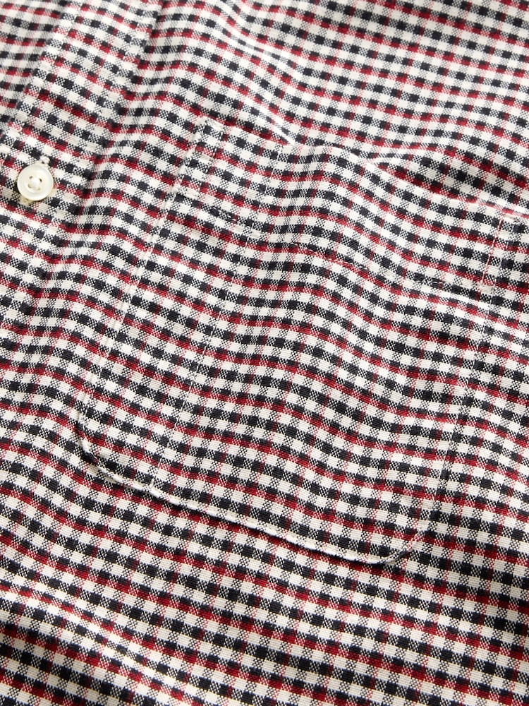 Gap Burgundy Red Oxford Button Down Shirt - Image 4 of 4