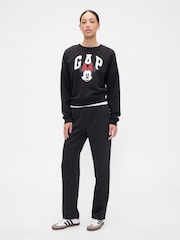Gap Black Logo Pull On Slim Joggers - Image 3 of 5