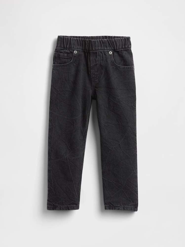 Gap Black Pull On Baggy Jeans (6mths-5yrs) - Image 2 of 4 Gap Black Pull On Baggy Jeans (6mths-5yrs) - Image 2 of 4
