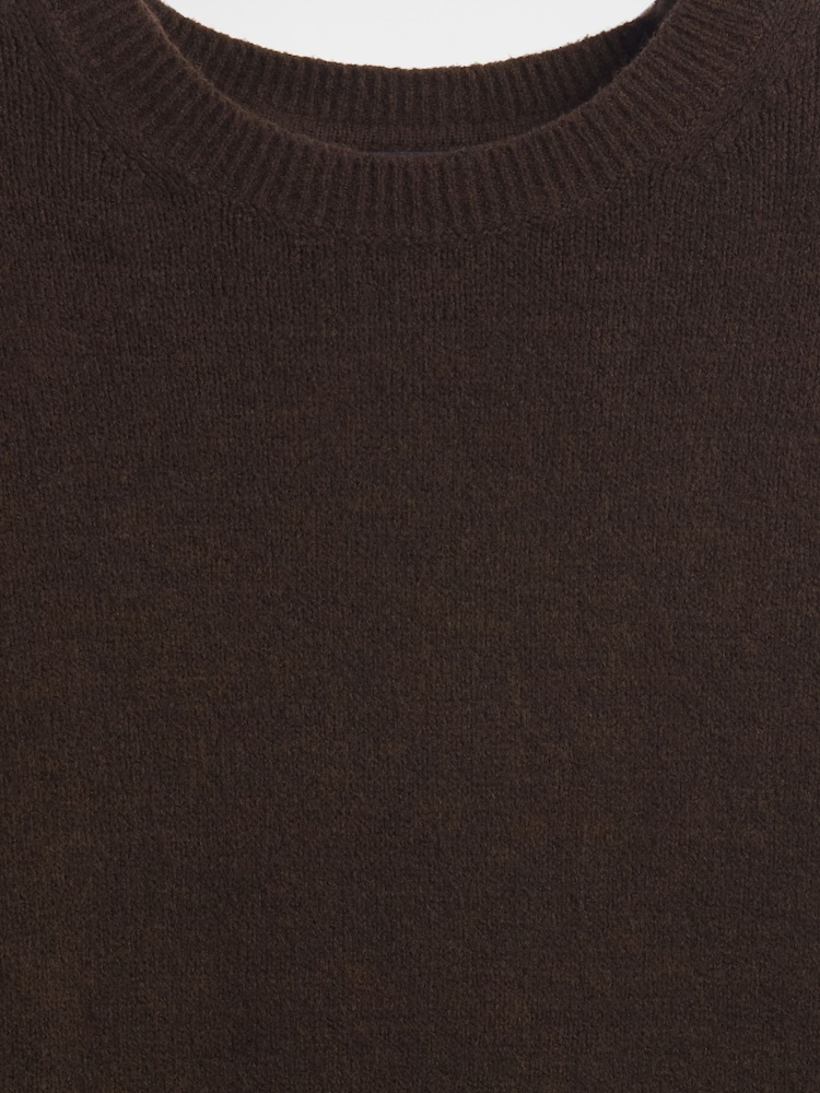 Gap Brown CashSoft Crew Neck Jumper - Image 4 of 4 Gap Brown CashSoft Crew Neck Jumper - Image 4 of 4