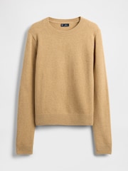 Gap Beige CashSoft Crew Neck Jumper - Image 5 of 5