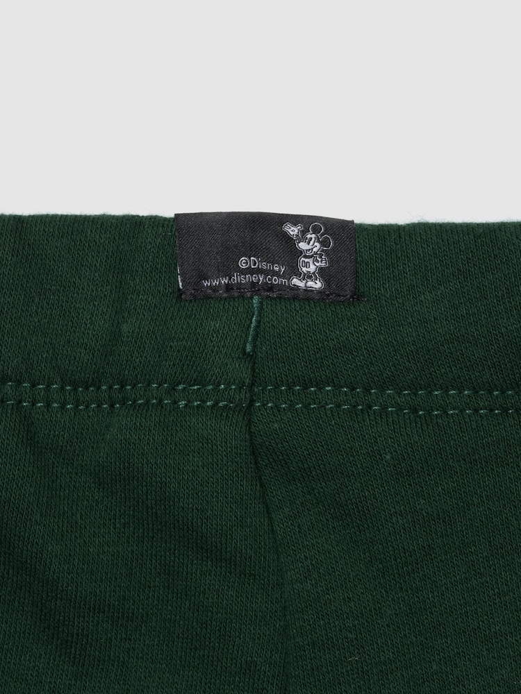 Gap Green Disney Mickey Mouse Christmas Logo Pull On Joggers (6mths-5yrs) - Image 4 of 4 Gap Green Disney Mickey Mouse Christmas Logo Pull On Joggers (6mths-5yrs) - Image 4 of 4