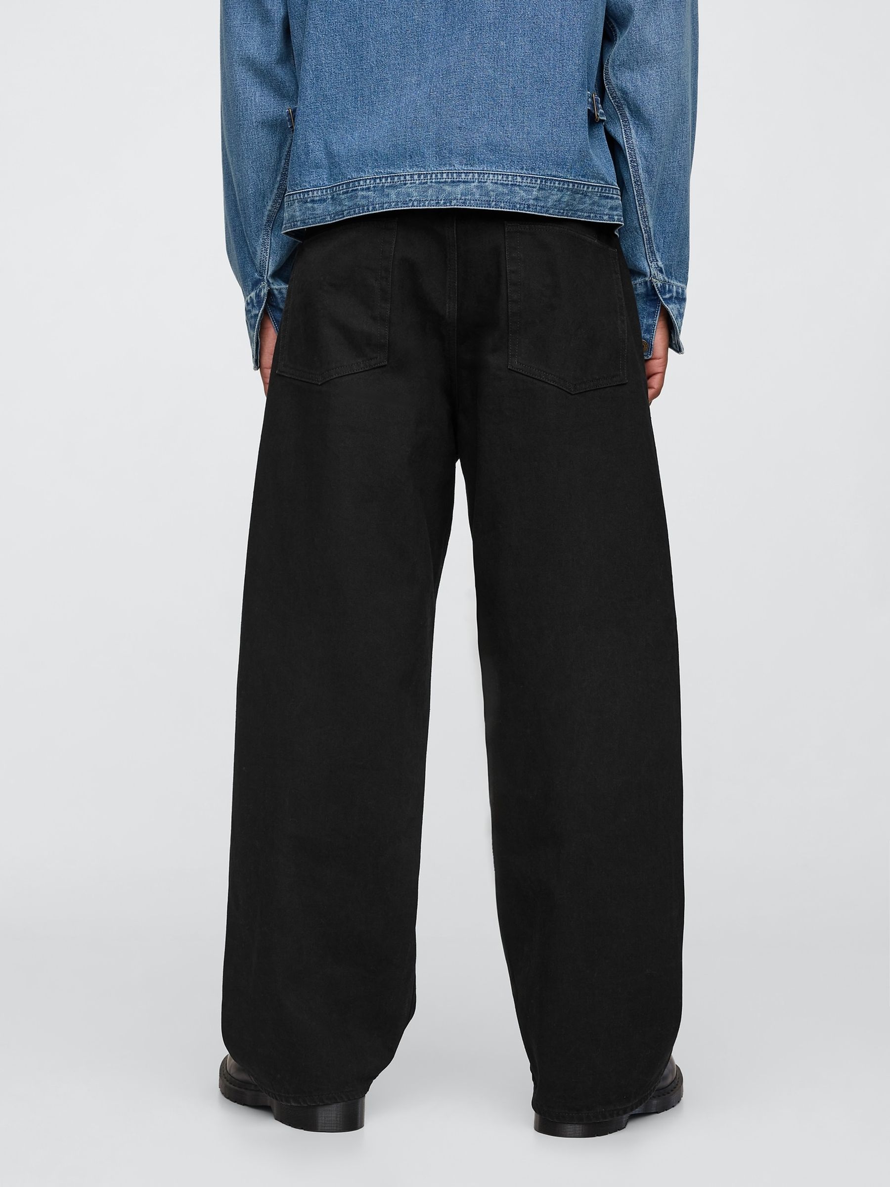 Buy Gap Black Extra Baggy Jeans from the Next UK online shop