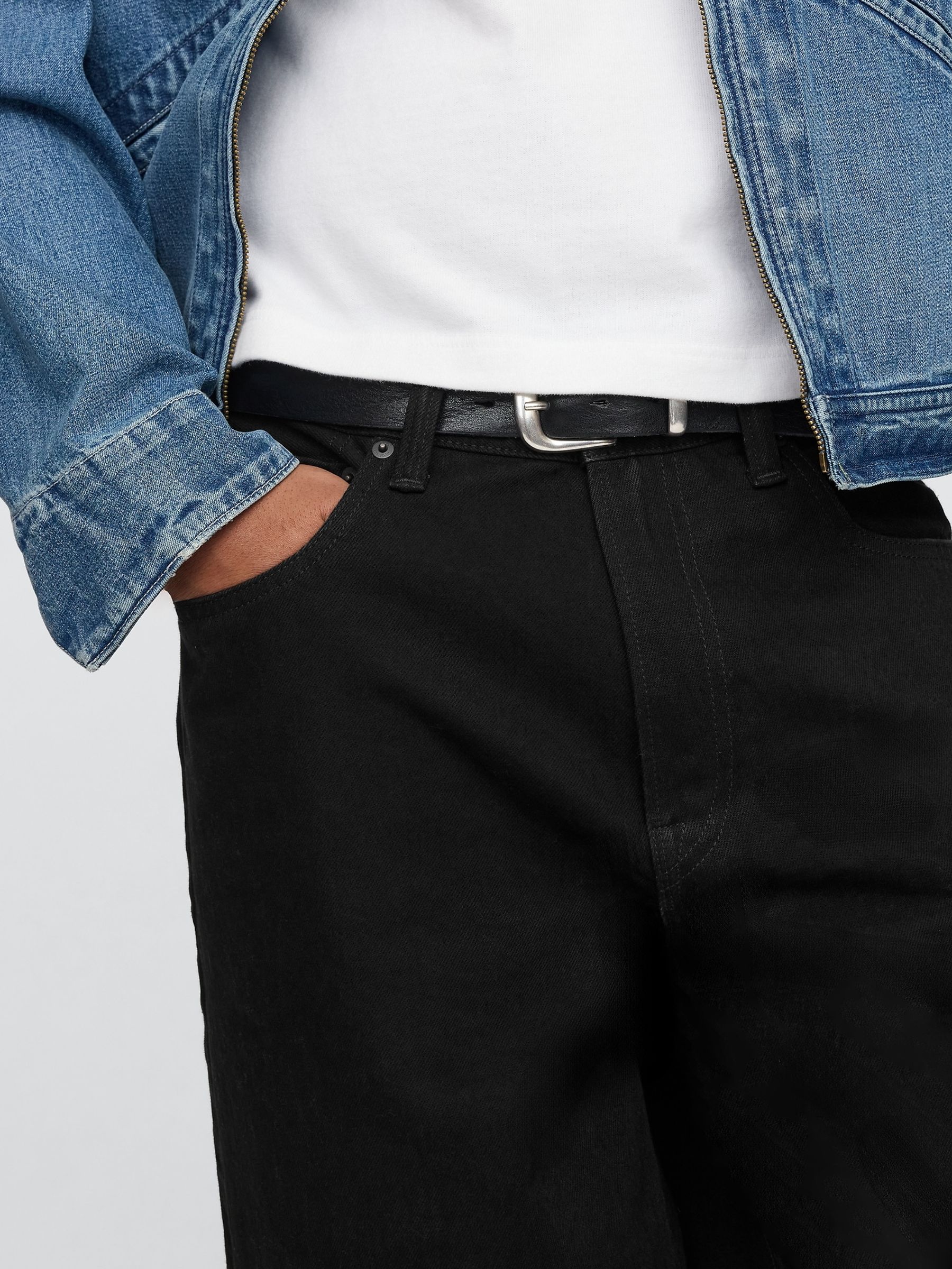 Buy Gap Black Extra Baggy Jeans from the Next UK online shop