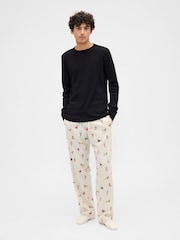 Gap Cream Dog Christmas Pyjama Bottoms - Image 1 of 4