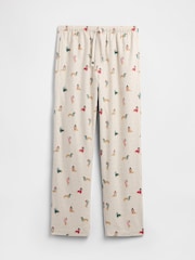 Gap Cream Dog Christmas Pyjama Bottoms - Image 4 of 4