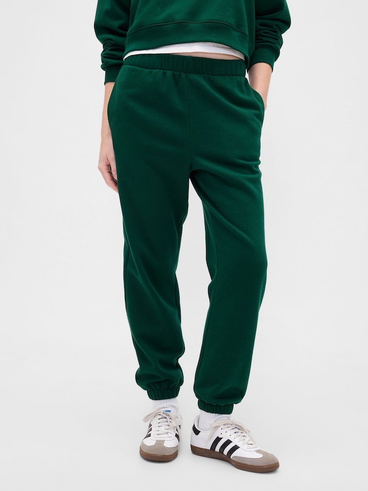 Gap Green Fleece Joggers - Image 1 of 5