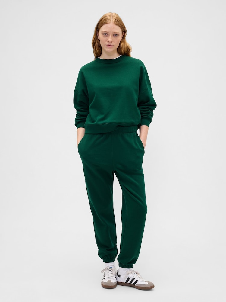 Gap Green Fleece Joggers - Image 2 of 5